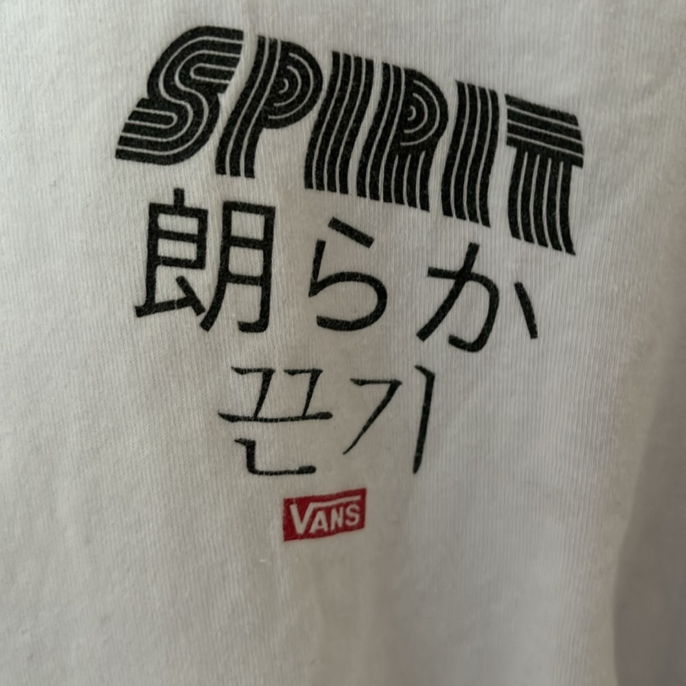 Vans Men’s Large Spirit Longsleeve - Picture 2 of 4